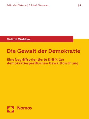 cover image of Die Gewalt der Demokratie